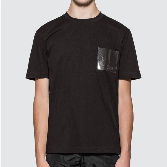 Heliot Emil T-Shirt with PVC Pocket (unisex) - Picture 1 of 3